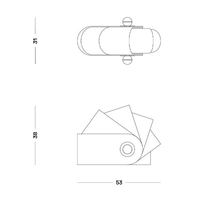 Настольная дизайнерская лампа Poltronova Ghepre Table Lamp в Волгограде