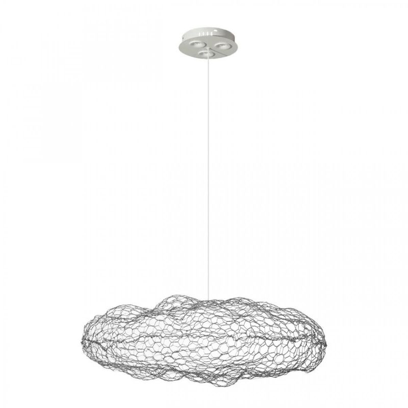 Светодиодная Люстра Серебряная Сеть LED Cloud Silver Серебряный Светодиодная Люстра Серебряная Сеть LED Cloud Silver Серебряный в Волгограде | Loft Concept