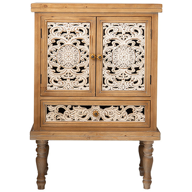 Шкаф Zephyrine Provence Cabinet Белый Древесина Шкаф Zephyrine Provence Cabinet Белый Древесина в Волгограде | Loft Concept