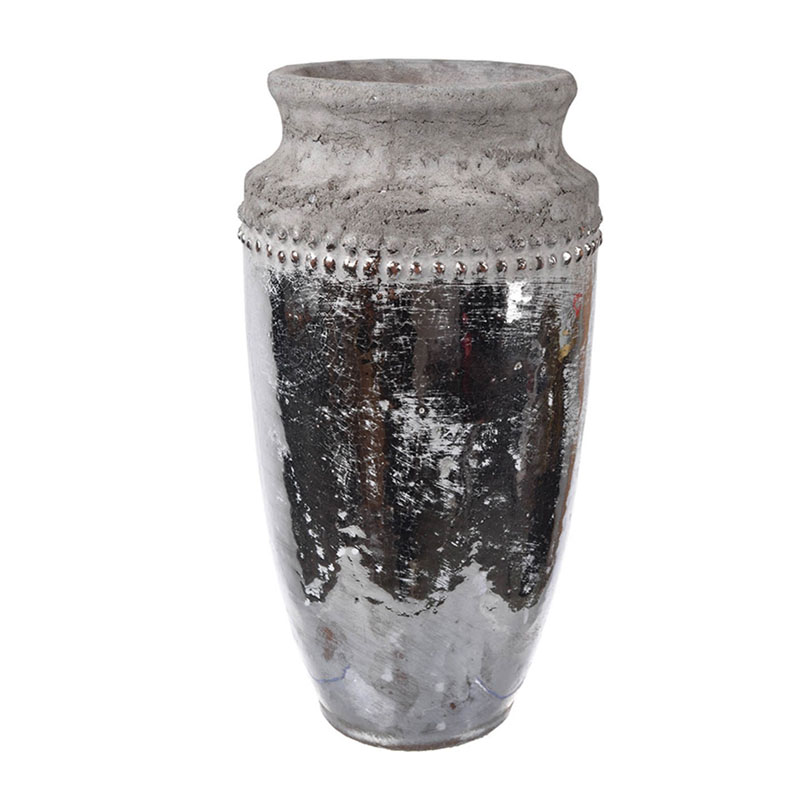 Ваза Vase Argenta silver 27 Серебряный Ваза Vase Argenta silver 27 Серебряный в Волгограде | Loft Concept