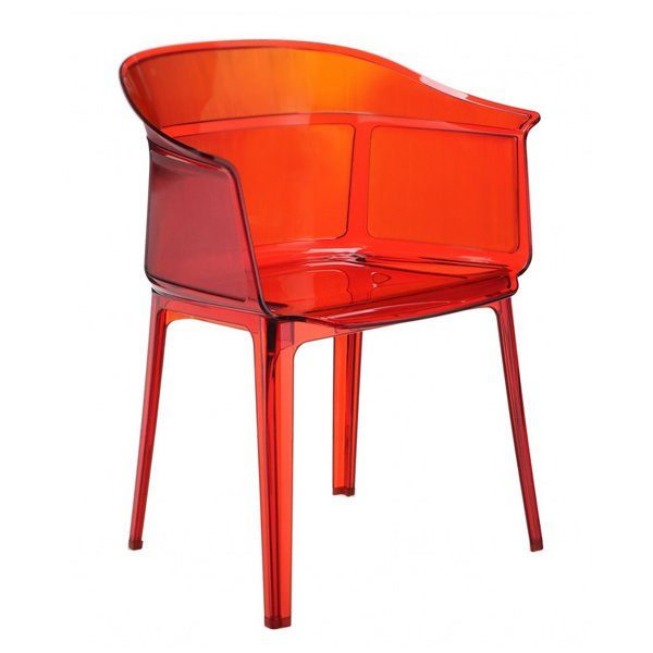 Стул Papyrus Kartell Красный Стул Papyrus Kartell Красный в Волгограде | Loft Concept