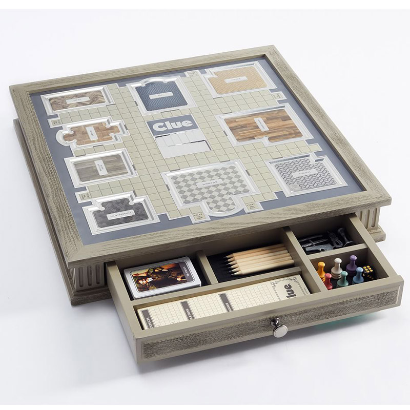 Настольная Игра "Clue" Luxury Edition Светло-серый Настольная Игра "Clue" Luxury Edition Светло-серый в Волгограде | Loft Concept