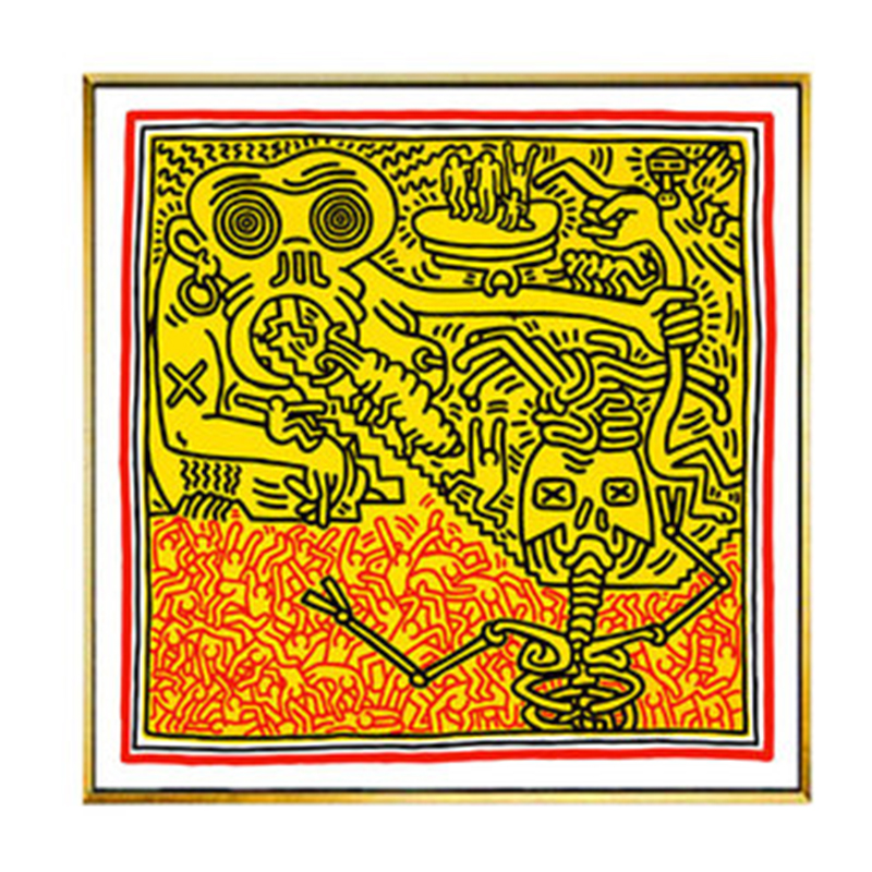 Постер Keith Haring 13 Мульти Постер Keith Haring 13 Мульти в Волгограде | Loft Concept