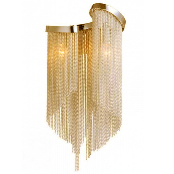 Бра Atlantis Chain Wall Lamp GOLD Золотой Бра Atlantis Chain Wall Lamp GOLD Золотой в Волгограде | Loft Concept