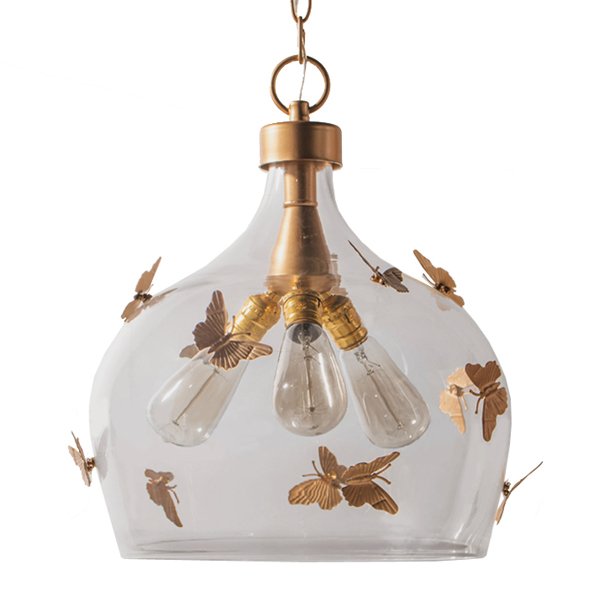 Подвесной светильник Gold Butterfly 3  в Волгограде | Loft Concept 