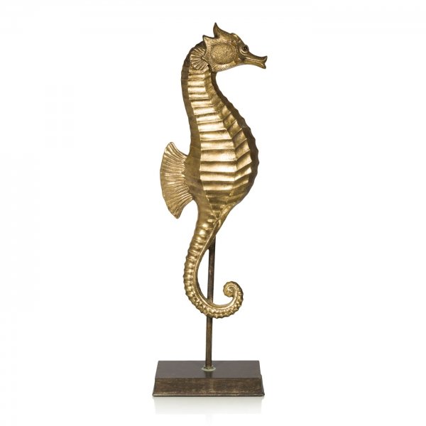 Декоративная фигурка Sea Horse Золотой Декоративная фигурка Sea Horse Золотой в Волгограде | Loft Concept