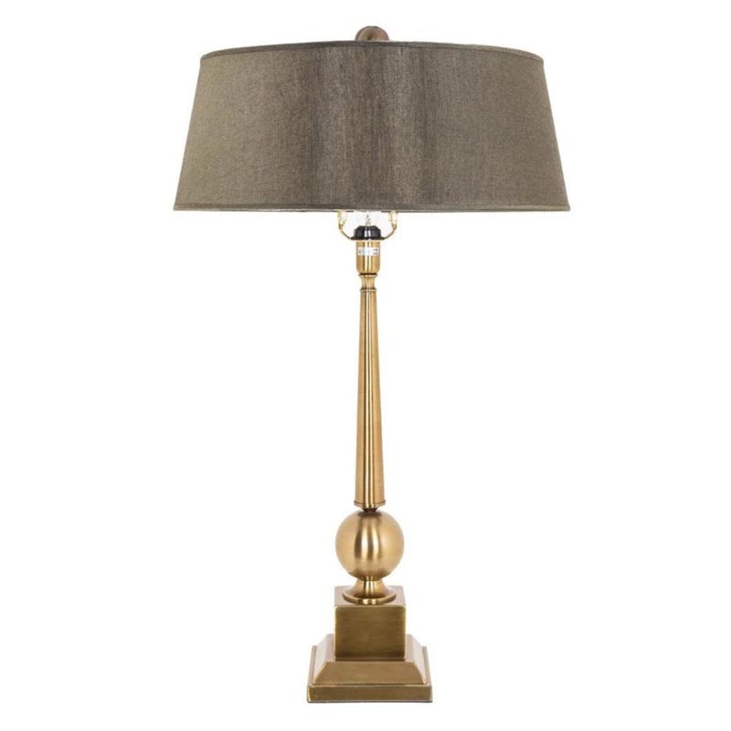 Настольная лампа Neville Table Lamp Латунь Бронза Настольная лампа Neville Table Lamp Латунь Бронза в Волгограде | Loft Concept