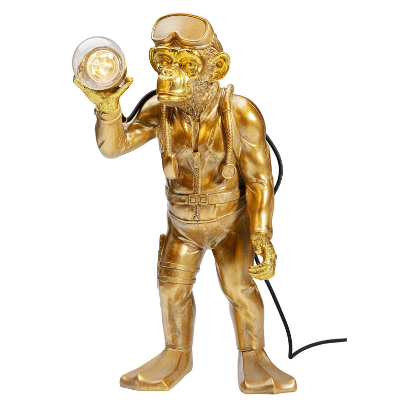 Настольная лампа Monkey Diver Table Lamp Золотой Настольная лампа Monkey Diver Table Lamp Золотой в Волгограде | Loft Concept