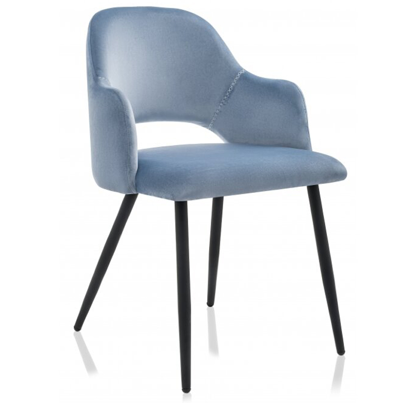 Стул Nafisa Stool Черный Голубой Стул Nafisa Stool Черный Голубой в Волгограде | Loft Concept