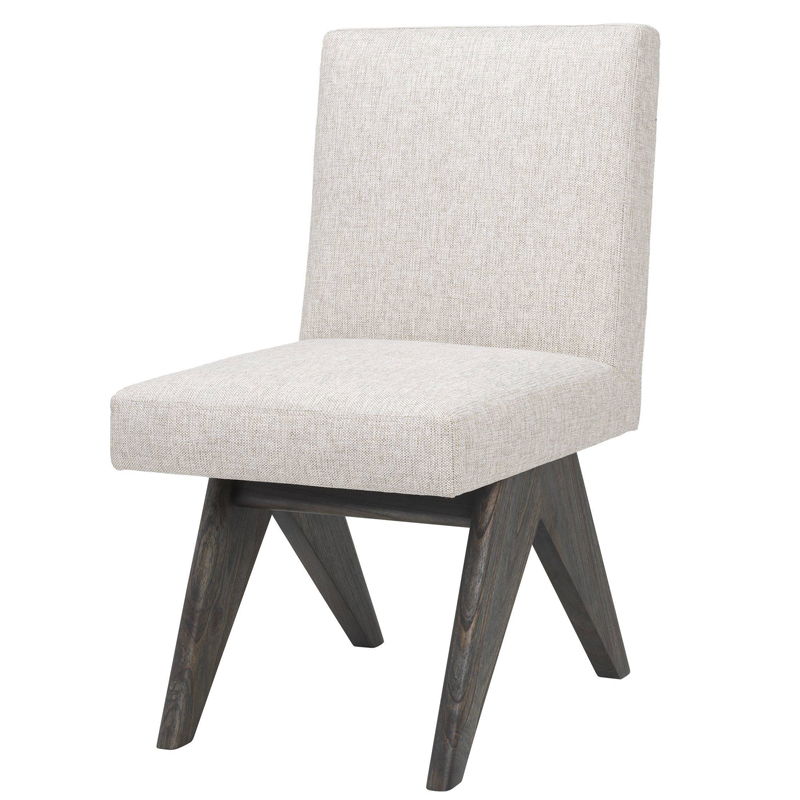 Стул Eichholtz Dining Chair Erudit Коричневый Латунь Серый Стул Eichholtz Dining Chair Erudit Коричневый Латунь Серый в Волгограде | Loft Concept