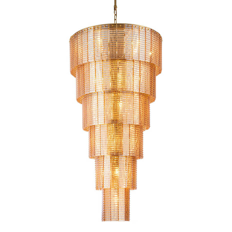 Люстра Branwen Amber Chandelier 71 Золотой Янтарный Люстра Branwen Amber Chandelier 71 Золотой Янтарный в Волгограде | Loft Concept