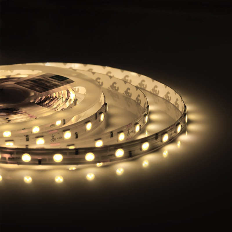 Светодиодная влагозащищенная лента 14,4W/m 60LED/m 5050SMD теплый белый 5M Белый Светодиодная влагозащищенная лента 14,4W/m 60LED/m 5050SMD теплый белый 5M Белый в Волгограде | Loft Concept