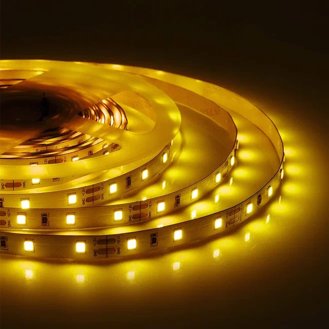 Светодиодная лента 4,8W/m 60LED/m 2835SMD желтый 5M Белый Светодиодная лента 4,8W/m 60LED/m 2835SMD желтый 5M Белый в Волгограде | Loft Concept