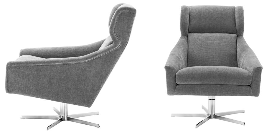 Кресло Eichholtz Swivel Chair Nara Кресло Eichholtz Swivel Chair Nara - Loft-Concept в Волгограде