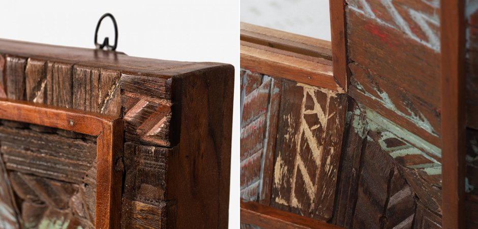 Зеркало Antique Wood Rectangle Зеркало Antique Wood Rectangle - Loft-Concept в Волгограде