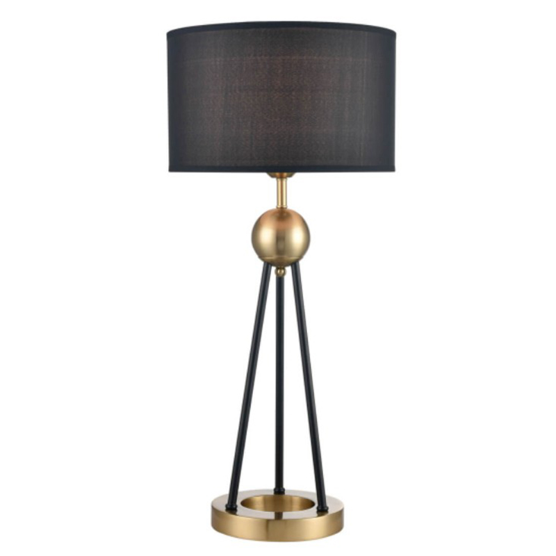 Настольная лампа Renske Table Lamp Черный Латунь Настольная лампа Renske Table Lamp Черный Латунь в Волгограде | Loft Concept