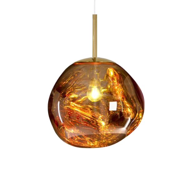 Подвесной светильник Tom Dixon Melt Pendant Gold Золотой Янтарь (Amber) Подвесной светильник Tom Dixon Melt Pendant Gold Золотой Янтарь (Amber) в Волгограде | Loft Concept
