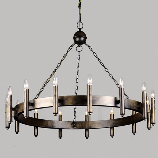 Люстра Loft Castle Chandelier 15 Металлик винтаж Люстра Loft Castle Chandelier 15 Металлик винтаж в Волгограде | Loft Concept