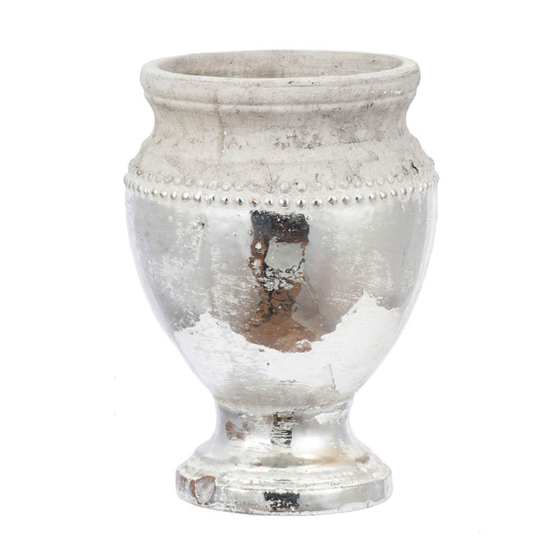 Ваза Vase Argenta Cup silver 28 Серебряный Ваза Vase Argenta Cup silver 28 Серебряный в Волгограде | Loft Concept