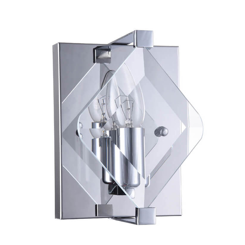 Бра Glass Rhombus Lighting Хром Бра Glass Rhombus Lighting Хром в Волгограде | Loft Concept