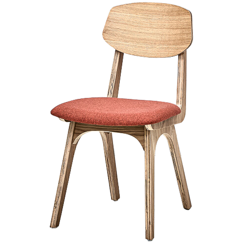 Стул Ailde Stool coral Древесина Коралловый Стул Ailde Stool coral Древесина Коралловый в Волгограде | Loft Concept