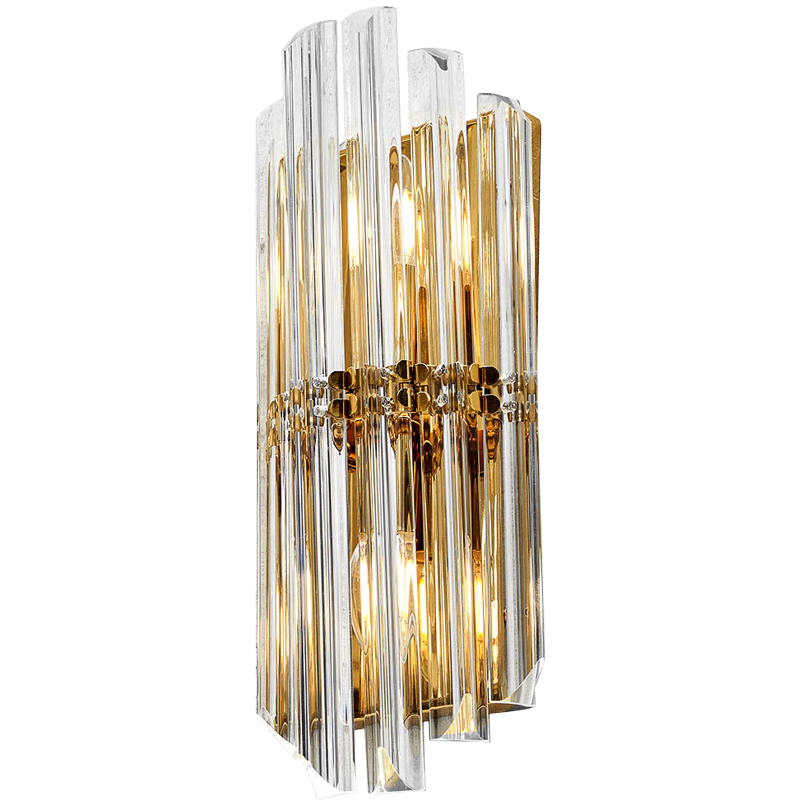 Бра Luxxu Glass Sconce Золотой Прозрачное Стекло Бра Luxxu Glass Sconce Золотой Прозрачное Стекло в Волгограде | Loft Concept
