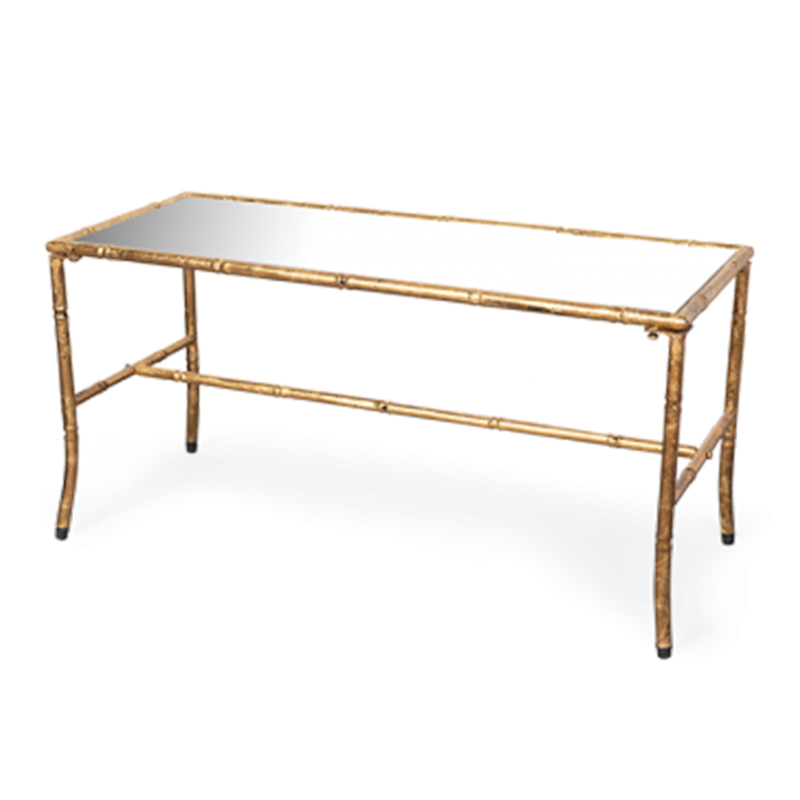 Кофейный стол Dan Mirror Tabletop Coffee Table Золотой Кофейный стол Dan Mirror Tabletop Coffee Table Золотой в Волгограде | Loft Concept