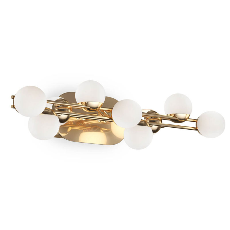 Бра Berries Chandelier horizontal Золотой Белый Бра Berries Chandelier horizontal Золотой Белый в Волгограде | Loft Concept