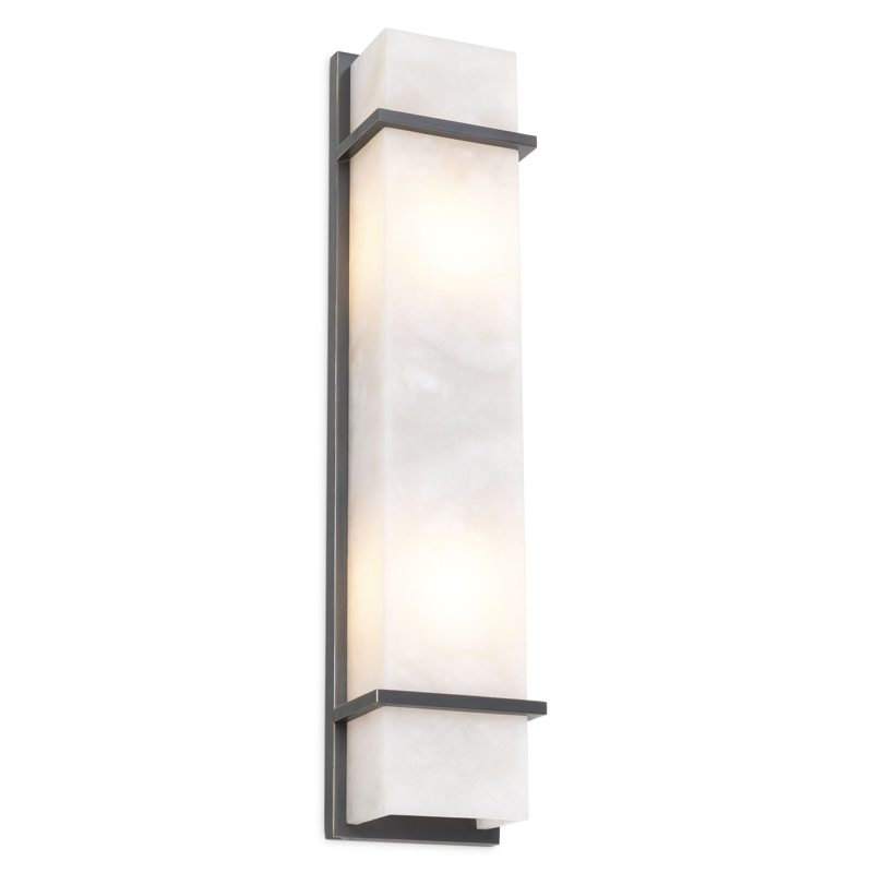 Бра Eichholtz Wall Lamp Spike L Темная бронза Белый Бра Eichholtz Wall Lamp Spike L Темная бронза Белый в Волгограде | Loft Concept