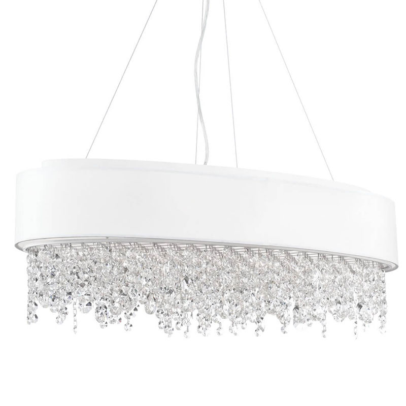 Люстра Maurin Diamond Rain Chandelier Белый Люстра Maurin Diamond Rain Chandelier Белый в Волгограде | Loft Concept