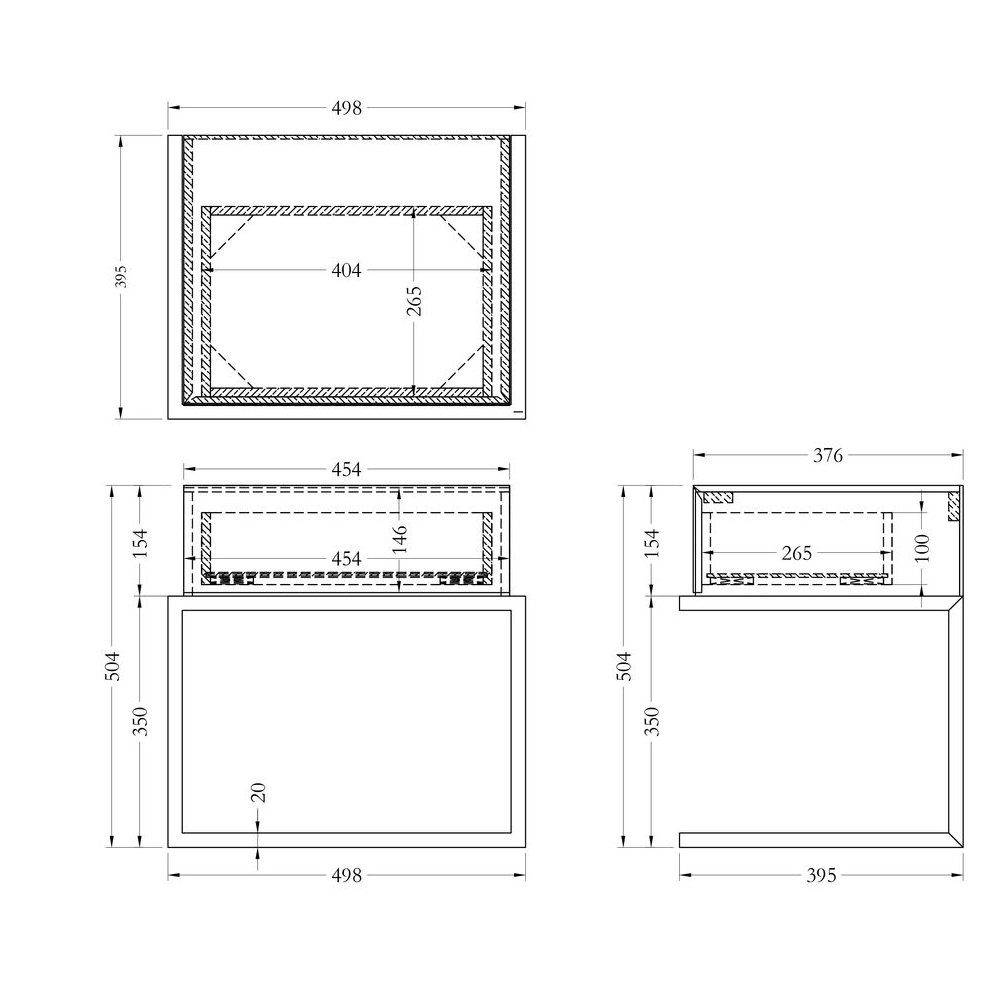Тумбочка зеркальная с ящиком Mirror Chrome Cabinet Тумбочка зеркальная с ящиком Mirror Chrome Cabinet в Волгограде