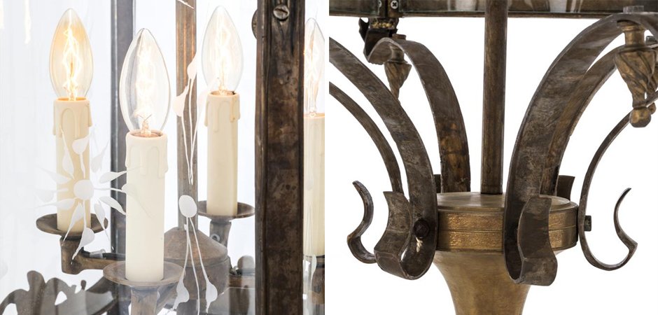 Люстра Eichholtz Lantern Place Des Vosges Люстра Eichholtz Lantern Place Des Vosges - Loft-Concept в Волгограде