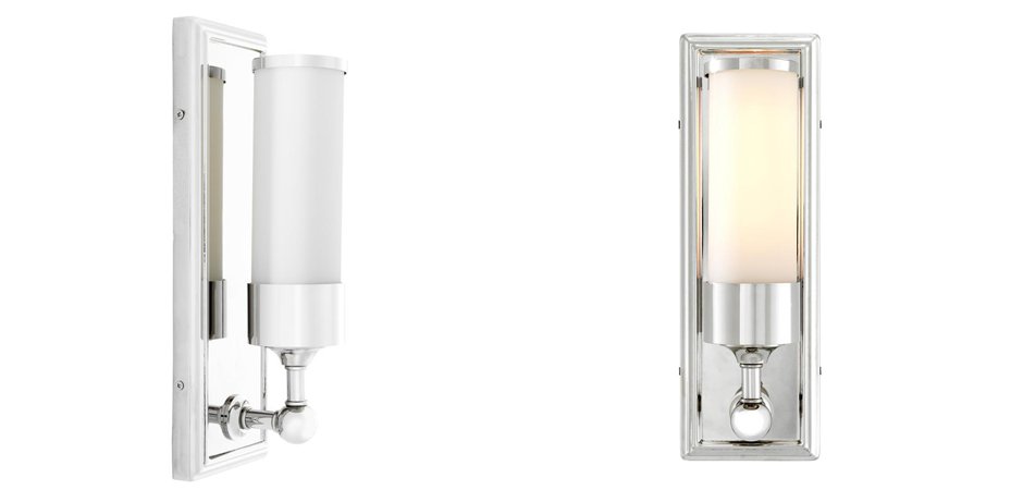Бра Eichholtz Wall Lamp Valentine Nickel Бра Eichholtz Wall Lamp Valentine Nickel - Loft-Concept в Волгограде