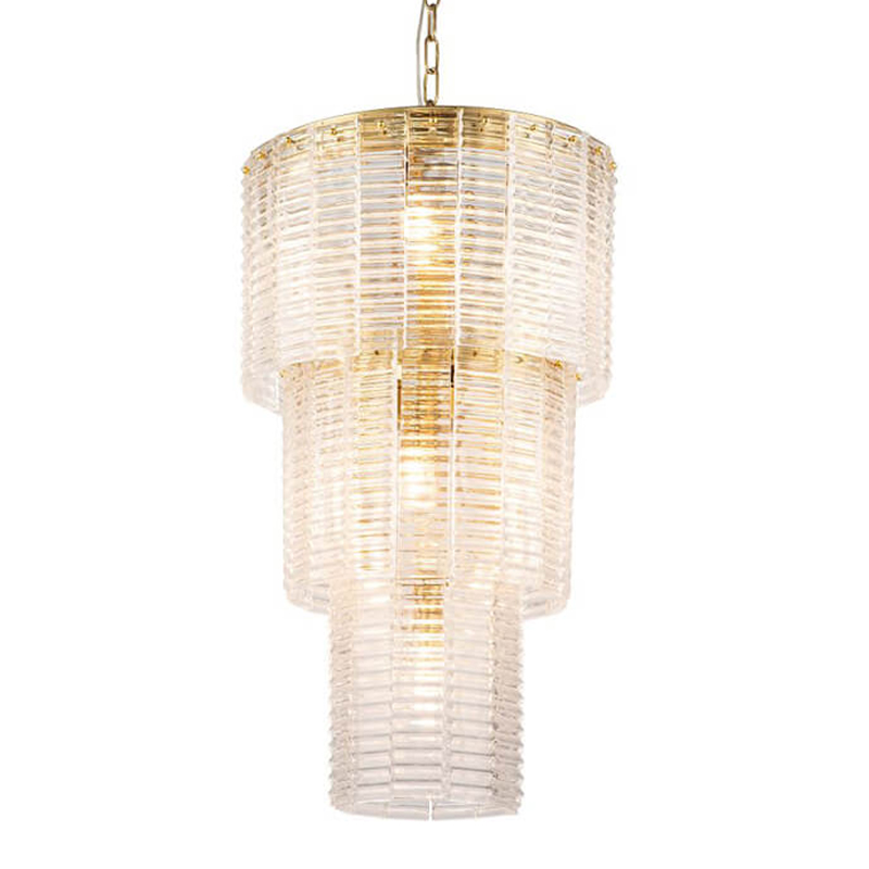 Люстра Branwen Chandelier 41 Золотой Прозрачный Люстра Branwen Chandelier 41 Золотой Прозрачный в Волгограде | Loft Concept
