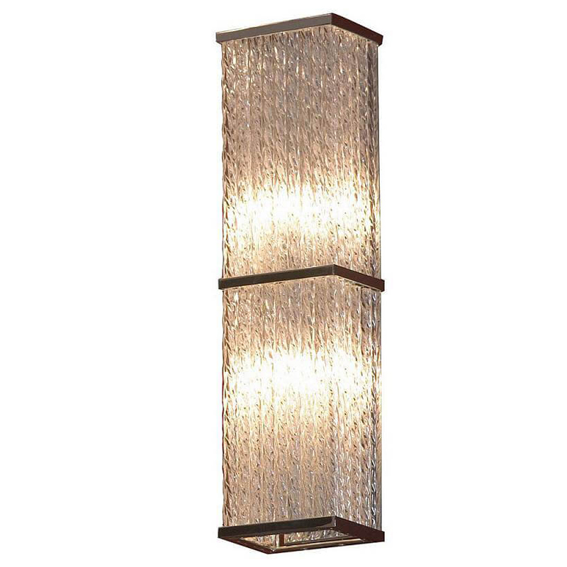 Бра Munavir Sconce 2 Хром Прозрачный (Transparent) в Волгограде | Loft Concept 