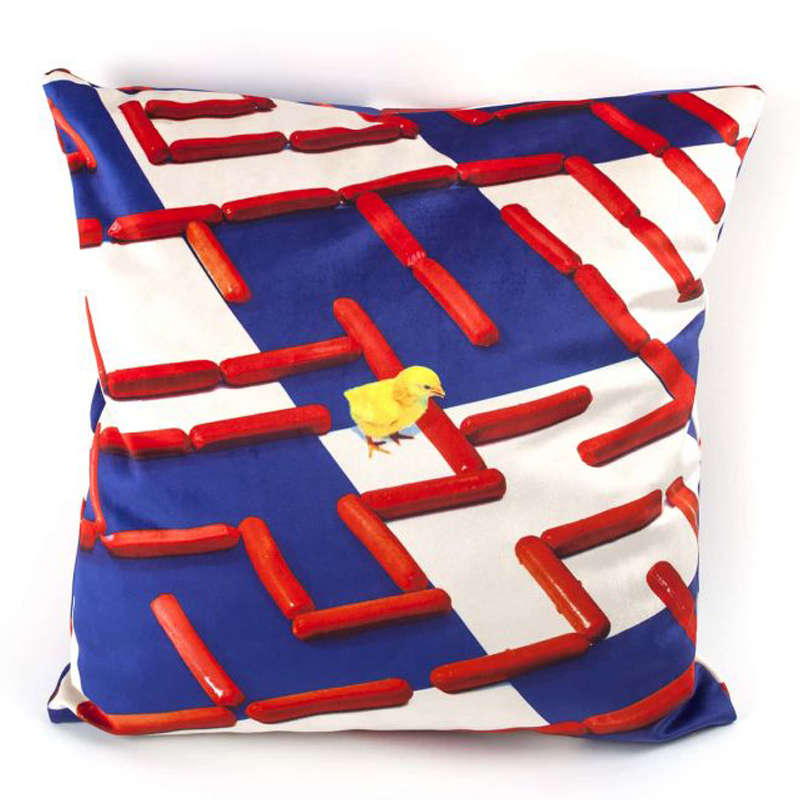 Подушка Seletti Cushion Labyrinth Мульти Подушка Seletti Cushion Labyrinth Мульти в Волгограде | Loft Concept