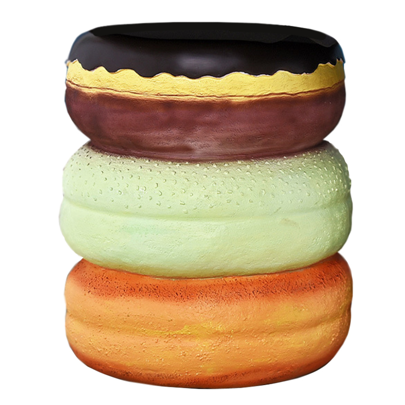 Приставной табурет Пончики Three Donuts Stool Мульти Приставной табурет Пончики Three Donuts Stool Мульти в Волгограде | Loft Concept