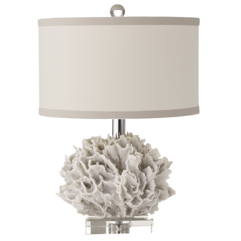 Настольная лампа Yvette Coral Table lamp Белый ivory ( слоновая кость ) Настольная лампа Yvette Coral Table lamp Белый ivory ( слоновая кость ) в Волгограде | Loft Concept