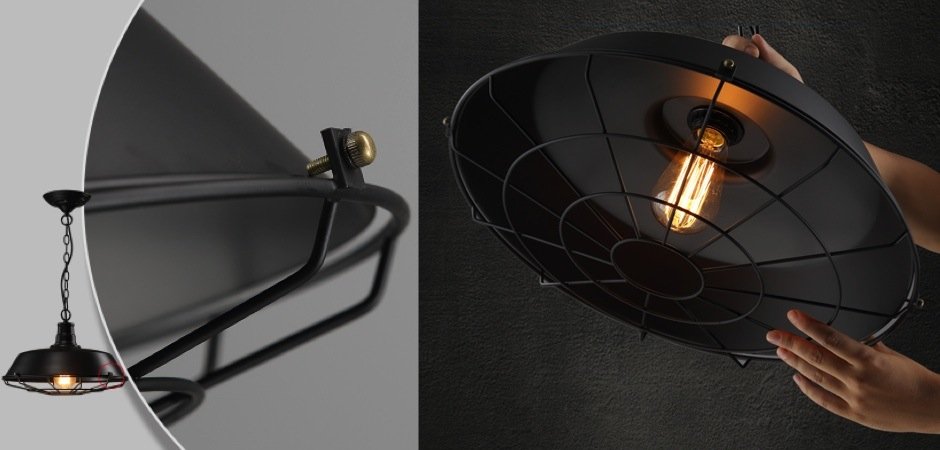 Люстра Dark Cage Pendant Люстра Dark Cage Pendant - Loft-Concept в Волгограде