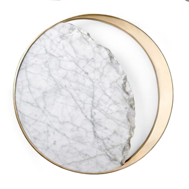 Бра Eclipse WALL LAMP Ginger and Jagger Латунь Белый Мрамор Bianco Бра Eclipse WALL LAMP Ginger and Jagger Латунь Белый Мрамор Bianco в Волгограде | Loft Concept