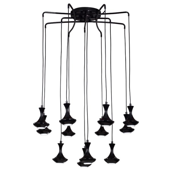 Люстра Tracery Pendant Black Черный Люстра Tracery Pendant Black Черный в Волгограде | Loft Concept
