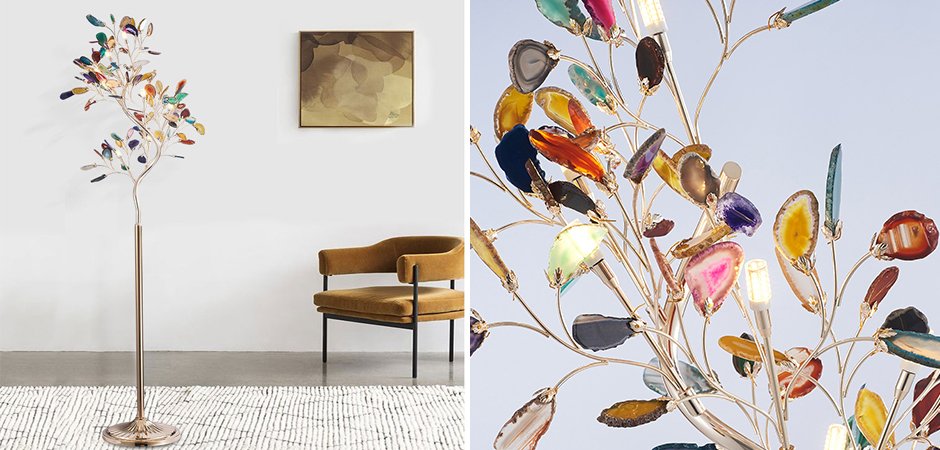 Торшер Sprigs of Agate Floor Lamp Торшер Sprigs of Agate Floor Lamp - Loft-Concept в Волгограде