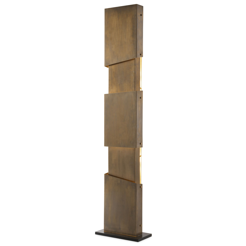 Торшер Eichholtz Floor Lamp Shadow Винтажная латунь Торшер Eichholtz Floor Lamp Shadow Винтажная латунь в Волгограде | Loft Concept