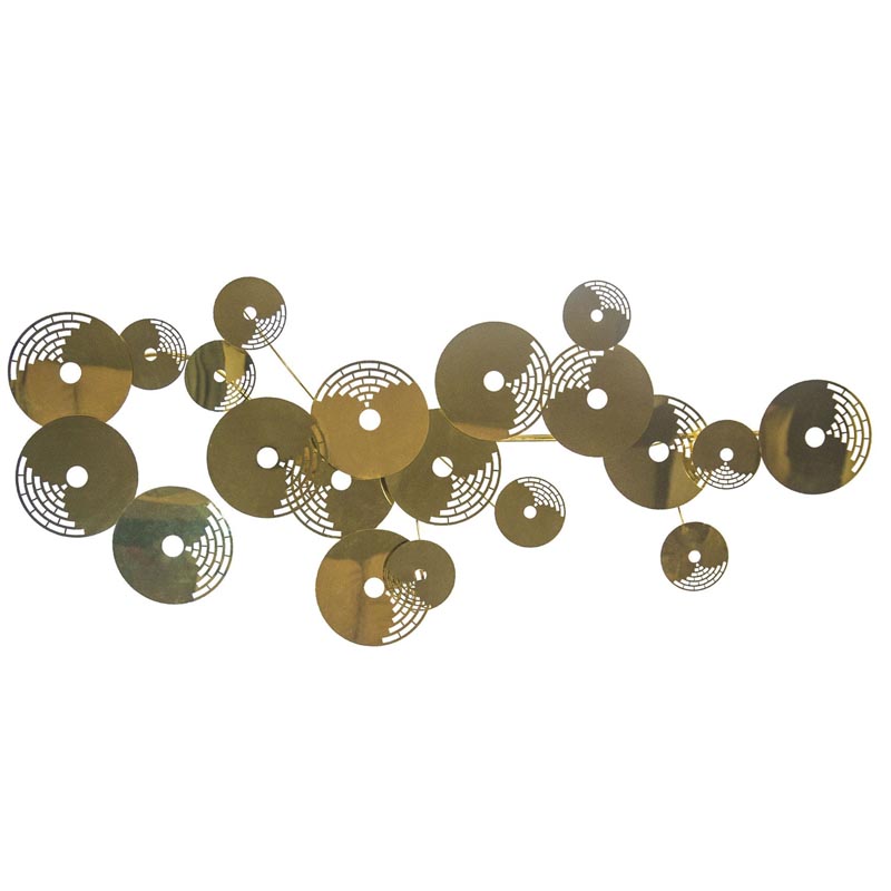 Арт-объект Metal Plates ART gold Золотой Арт-объект Metal Plates ART gold Золотой в Волгограде | Loft Concept