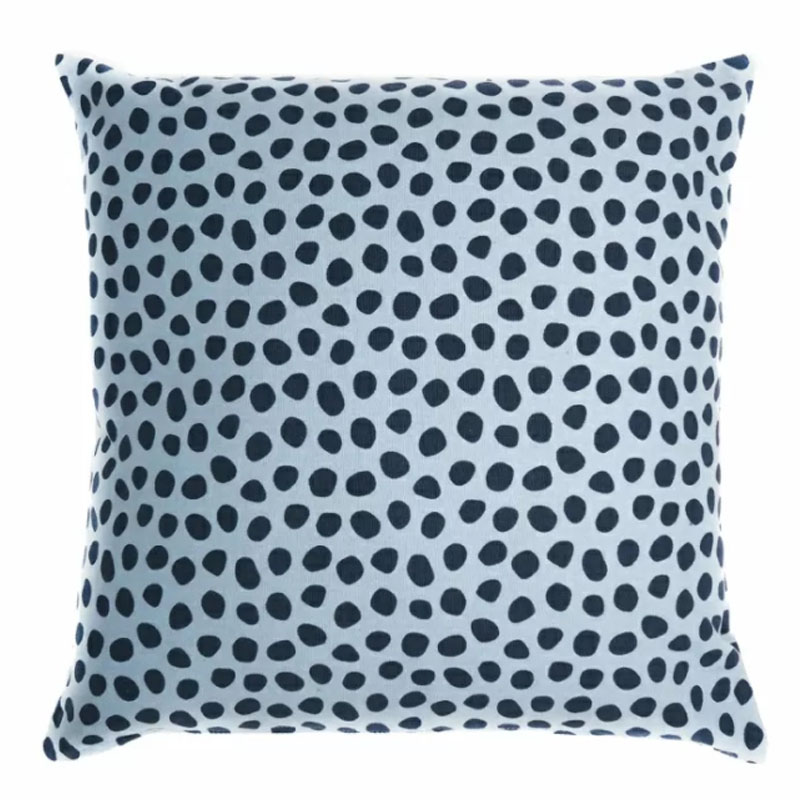 Чехол на подушку Spotted Look blue Синий Чехол на подушку Spotted Look blue Синий в Волгограде | Loft Concept