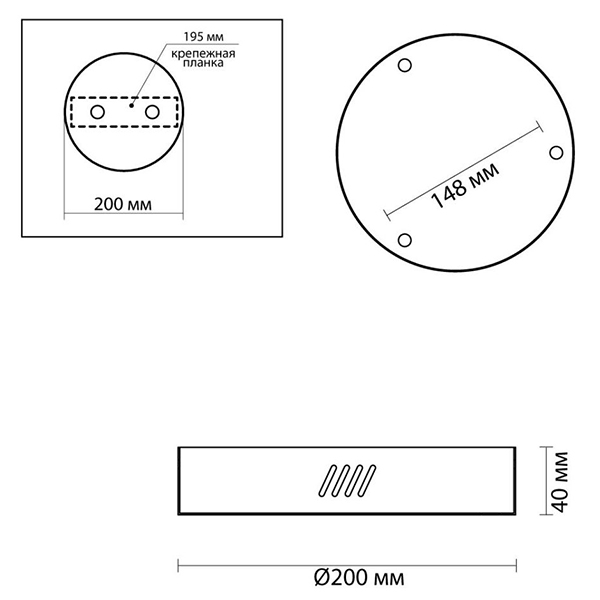 Основание для светильника Ring Horizontal Bronze 20 Основание для светильника Ring Horizontal Bronze 20 в Волгограде