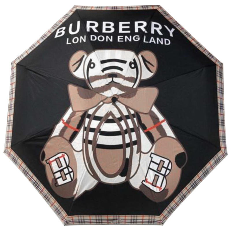 Зонт раскладной BURBERRY дизайн 005 Черный цвет Черный Коричневый Бежевый Зонт раскладной BURBERRY дизайн 005 Черный цвет Черный Коричневый Бежевый в Волгограде | Loft Concept