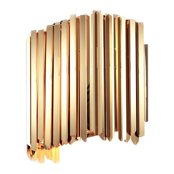 Бра Grace Lightning Facet Wall Lamp Глянцевое золото Бра Grace Lightning Facet Wall Lamp Глянцевое золото в Волгограде | Loft Concept