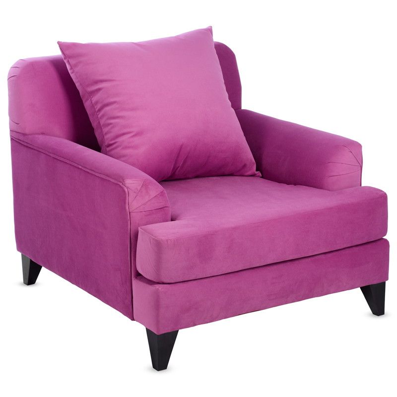 Кресло Grace Deep Pink Фуксия Черный Кресло Grace Deep Pink Фуксия Черный в Волгограде | Loft Concept