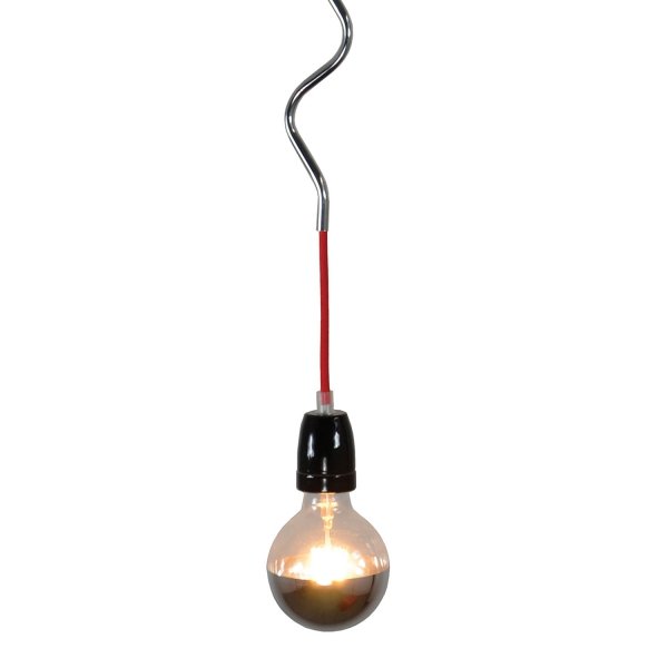 Подвесной светильник Spinner Bulb Black Chrome Черный Подвесной светильник Spinner Bulb Black Chrome Черный в Волгограде | Loft Concept